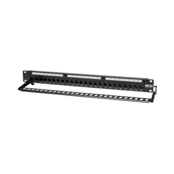 24-PORT 1U RACK-MOUNT CAT6/CAT5R